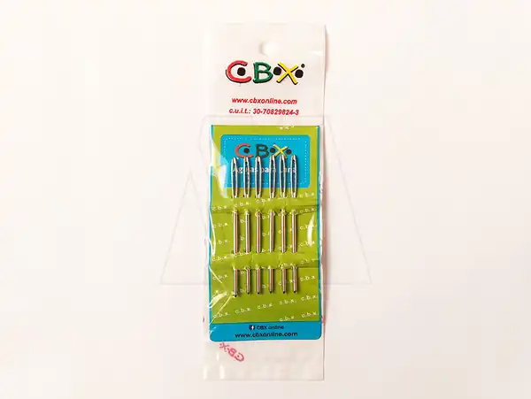 SET DE AGUJAS P/LANA S/PUNTA Nº70  10 BLISTER X 6UN