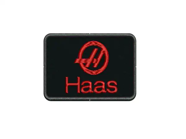 APLIQUE BORDADO TERMOAD HAAS 6,2CM X 9,4CM X 1UN