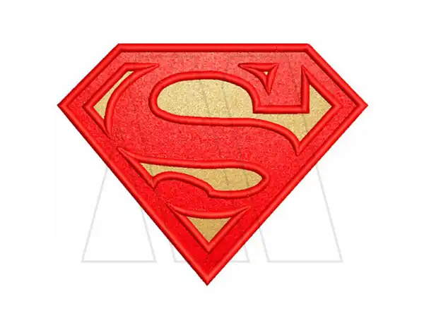 APLIQUE BORDADO TERMOAD MOTIVO 5 SUPERMAN X 2 UN