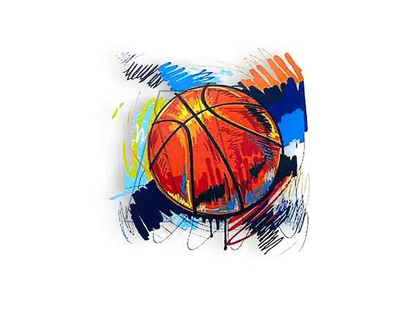 ESTAMPA DTF TERMOAD PELOTA 7,5CM X 7,5CM X 4UN
