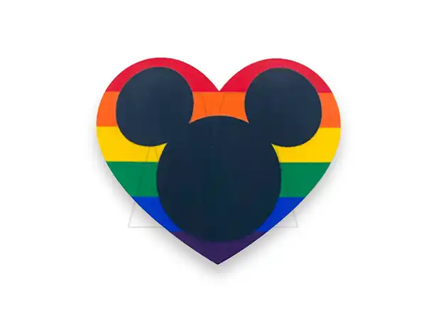 ESTAMPA DTF TERMOAD MICKEY CORAZON 6CM X 6,5CM X 4UN