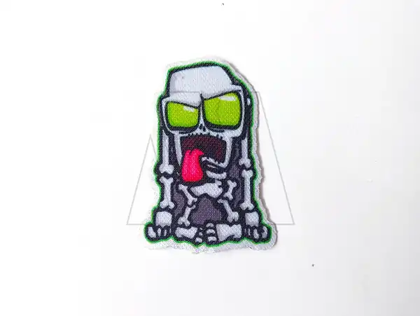APLIQUE ESTAMPADO TERMOAD ZOMBIE JAMIE BONE X 6UN 