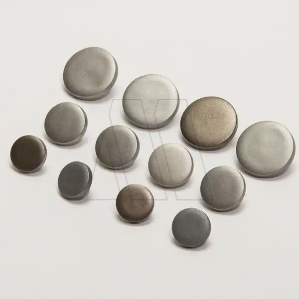 BOTON SIMIL METAL CON PIE PARIS T22