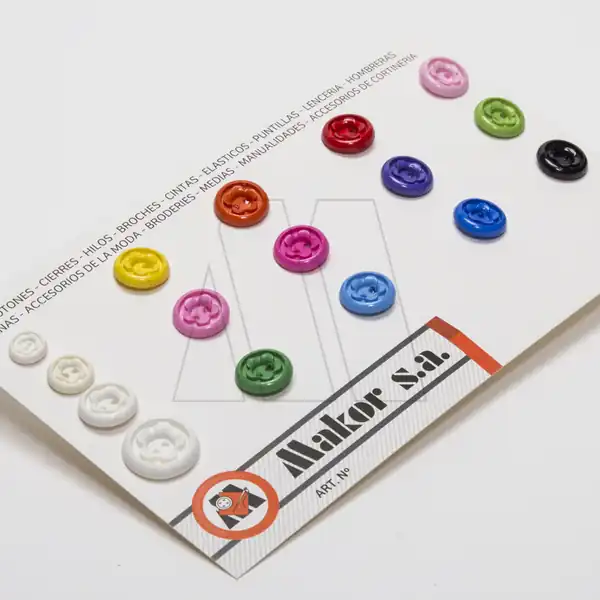 BOTON NYLON SIMPLE VIOLETERA T28