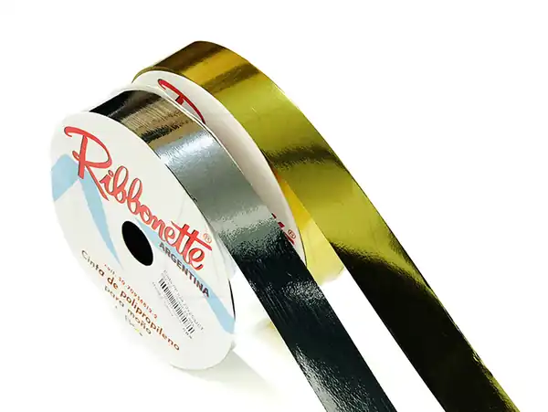 CINTA RIBBONETTE METALIZADA 20MM X 25MTS
