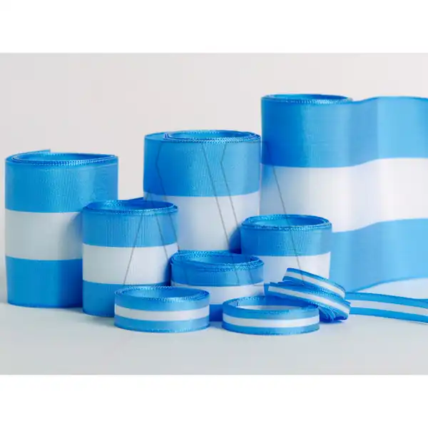 CINTA BANDERA ARGENTINA Nº 60 C. DE O. 80MM X 100MTS