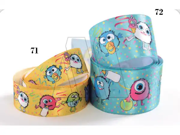 CINTA BABY MONSTERS CORDON DE ORO 39MM X 10MTS