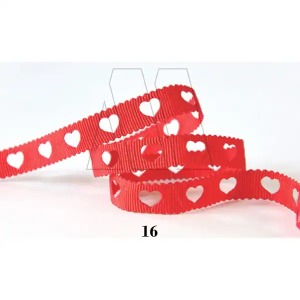 CINTA TROQUELADA CORAZONES CORDON DE ORO 10MM X 10MTS
