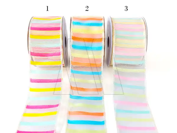 CINTA FANTASIA ORGANZA 3,8CM X 10MTS