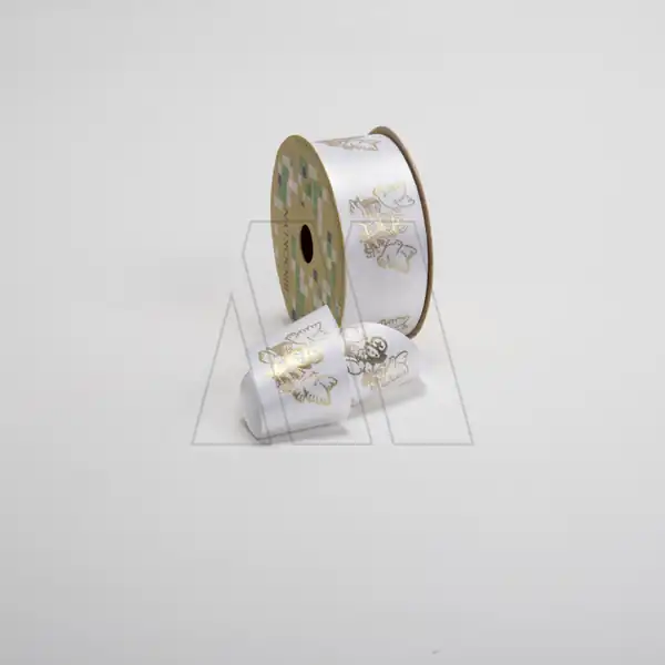 CINTA BROOKLYN P/COMUNION PALOMAS 40MM X 5MTS