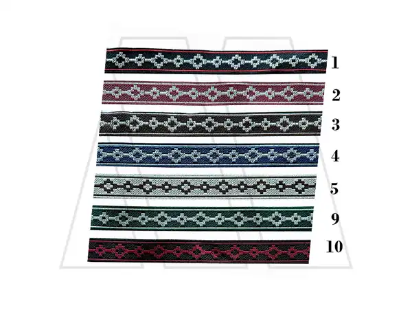 CINTA BROOKLYN PAMPA 15MM X 10MTS