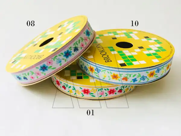 CINTA BROOKLYN ROSARIO 1,5CM X 10MTS