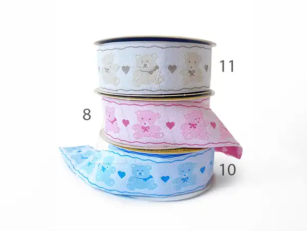CINTA BROOKLYN POMPIS 3,5CM X 10MTS