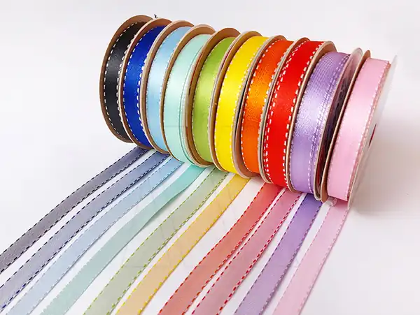 CINTA RASO ARCOIRIS BICOLOR 10MM X 8MTS