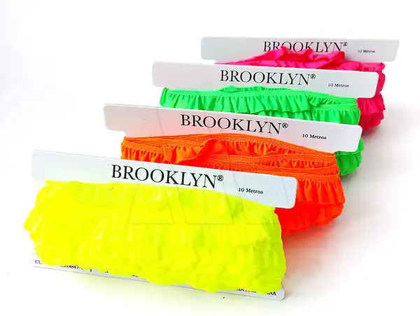 VOLADITO FLUO BROOKLYN X 10MTS