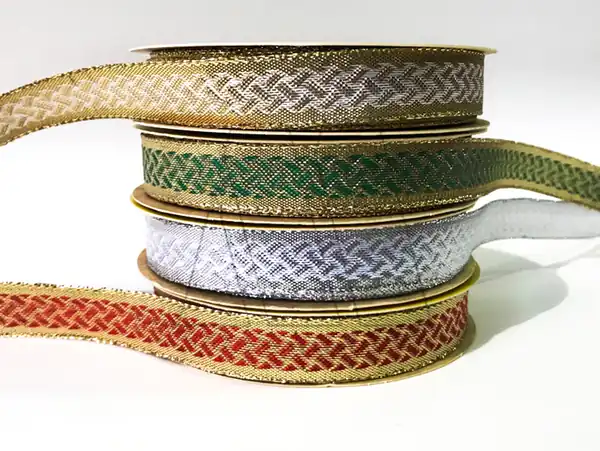 CINTA BROOKLYN LUREX RIMINI 1,5CM X 10MTS