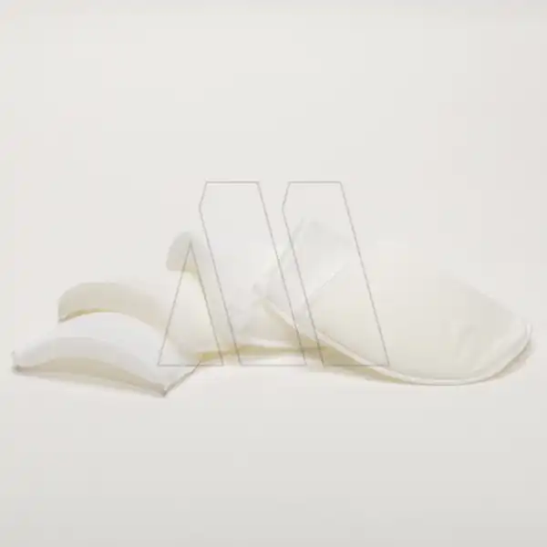 HOMBRERA FORRADA BLANCA Nº1 X 12 PARES