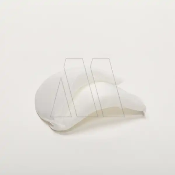 HOMBRERA C/FORMA CORTA FORRADA BLANCA X 12 PARES
