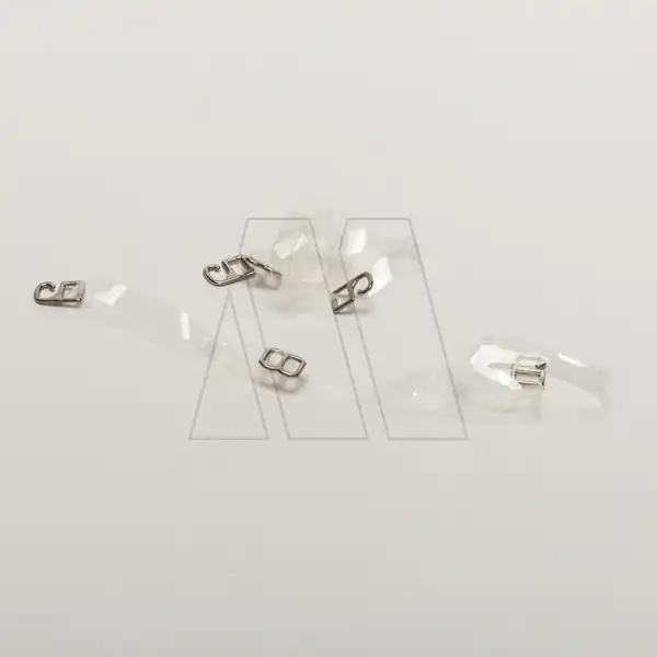 BRETEL SILICONA DESMONTABLE 6MM C/GANCHO METAL X 6 PARES
