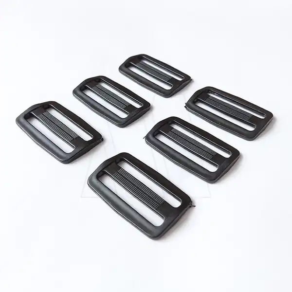 PASADOR PLASTICO DOBLE P/CINTA MOCHILERA 50MM