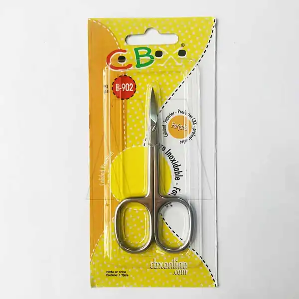 TIJERA CURVA P/BORDAR CBX