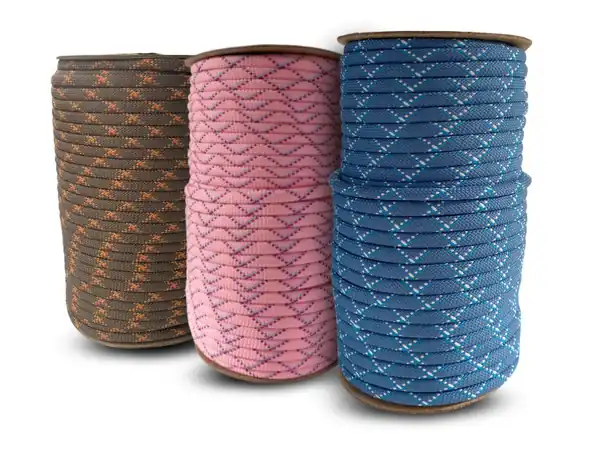 CUERDA TRICOLOR DE POLIESTER 6MM X 50MTS 