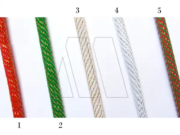 CORDON BROOKLYN NAVIDEÑO RITA 7MM X 10MTS