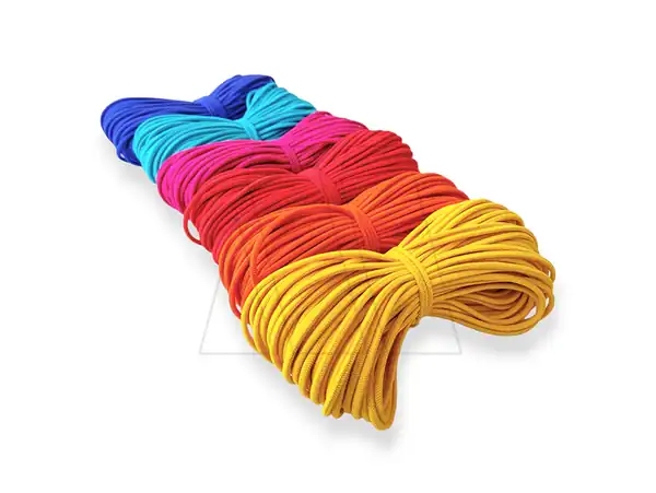ELASTICO REDONDO COLOR 3MM X 25MTS