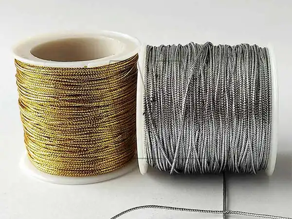 CORDON SOUVENIR LUREX 1MM X 100MTS