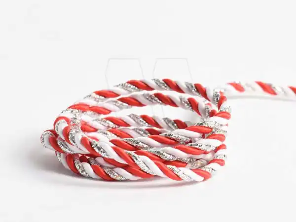 CORDON NAVIDAD TRINIDAD C/LUREX CORDON DE ORO X 10MTS