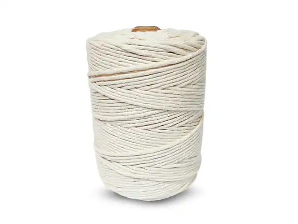 CORDON 100% ALGODON 27 HEBRAS NATURAL 5MM X 130MTS (400GRS) 