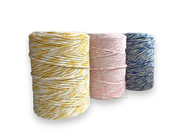 CORDON 100% ALGODON 27 HEBRAS COLOR VETEADO 5MM X 130MTS (400GRS)