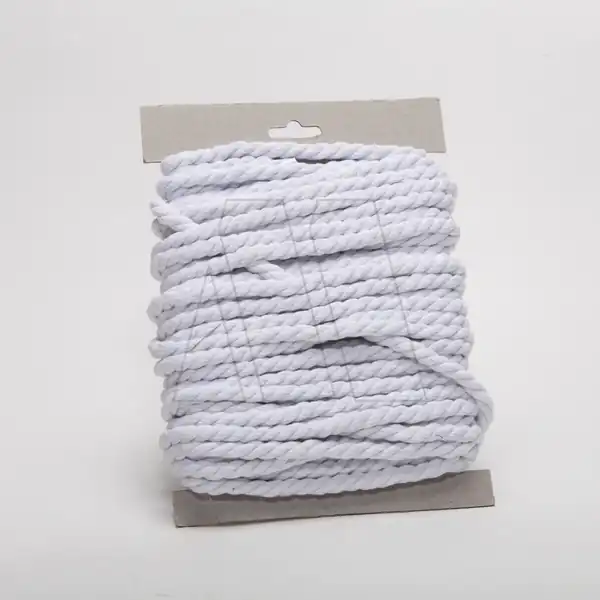 CUERDA DE ALGODON MERIVA BLANCA 8MM X 20MTS