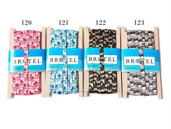ELASTICO BRETEL TELAR FANTASIA C/BRILLO 10MM X 10MTS