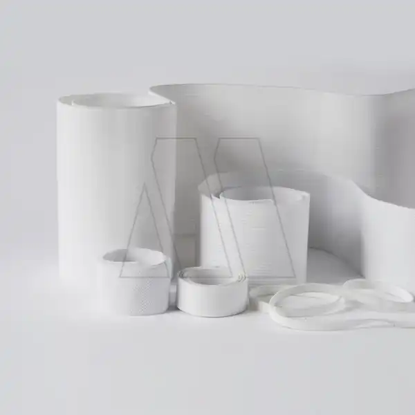 ELASTICO POL C. DE O. BLANCO 60MM X 25MTS