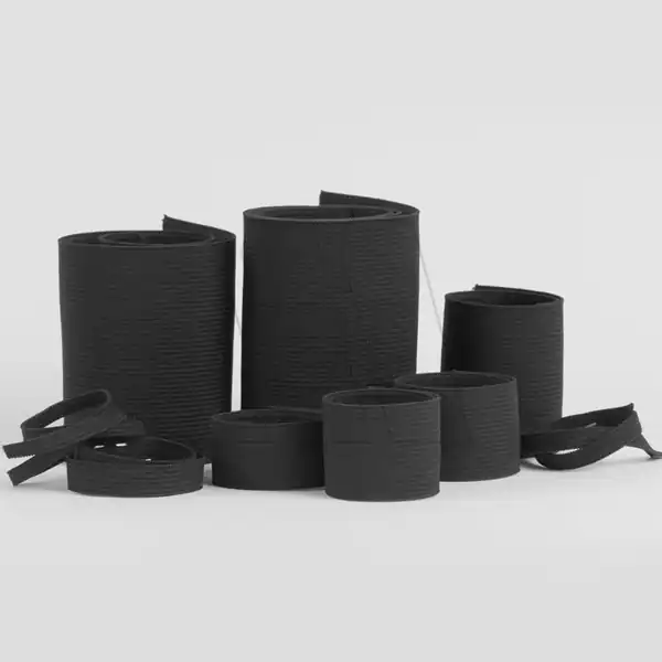 ELASTICO POL C. DE O. NEGRO 15MM X 10MTS