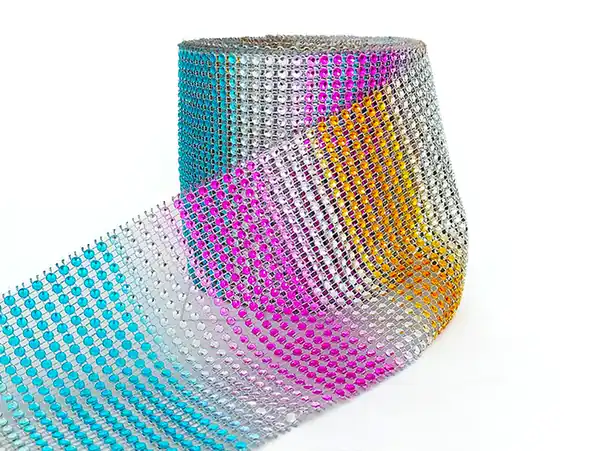 GALON FALSO STRASS 12CM X 10YDS