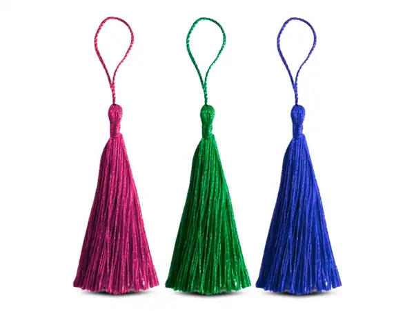 BORLA HILOS DE SEDA 8CM X 10UN