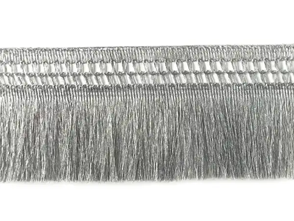 FLECO LUREX PLATEADO 8CM X 9MTS