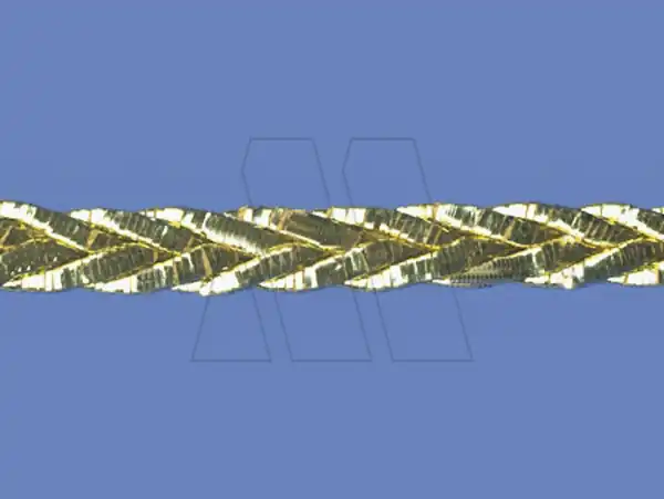 GALON TRENZA MANDRA LAME X 10MTS
