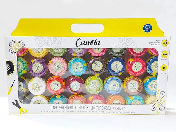 HILO CAMILA P/CROCHET 32 OV X 40 MTS