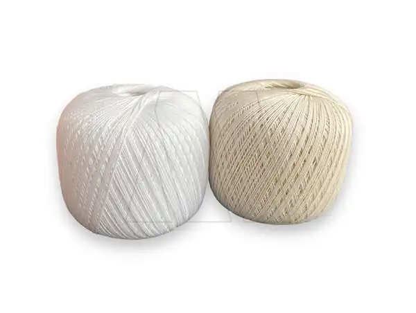 HILO MACRAME ALG. REINA BLANCO-NATURAL 10 OV X 100GRS