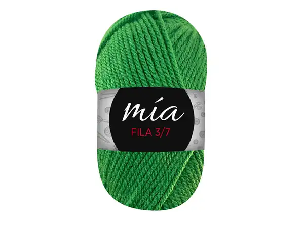 LANA 100% ACRILICO MIA HILADOS FILA 3/7 10 OV X 50GRS