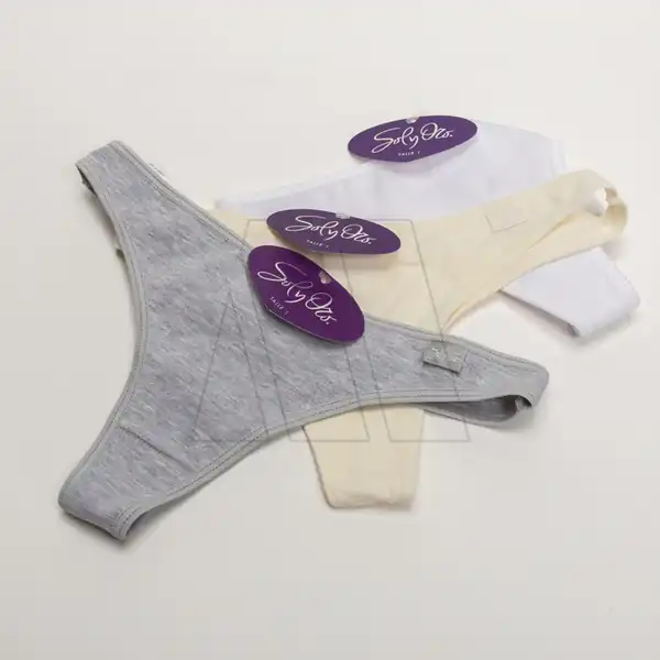 COLA LESS ALG Y LYCRA LISA SOL Y ORO T 1,2,3,4