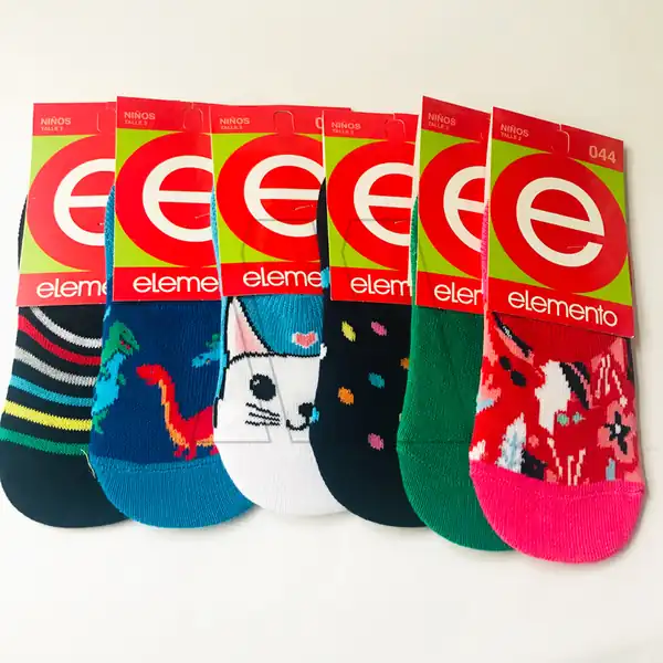 MEDIA INVISIBLE ESTAMPADA INFANTIL ELEMENTO T.2