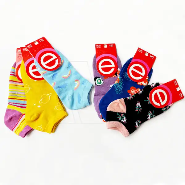 SOQUETE ESTAMPADO DAMA ELEMENTO