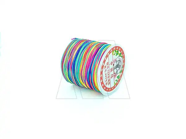 HILO CHINO BIJOU PARA MANUALIDADES MULTICOLOR 0.8MM X 100YRS 