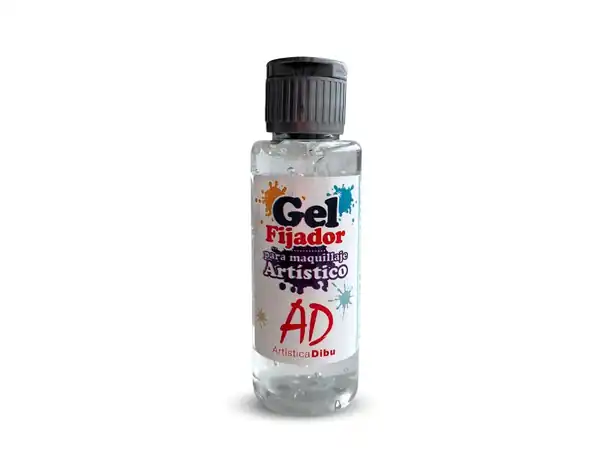 GEL FIJADOR PARA MAQUILLAJE ARTISTICO AD X 60ML