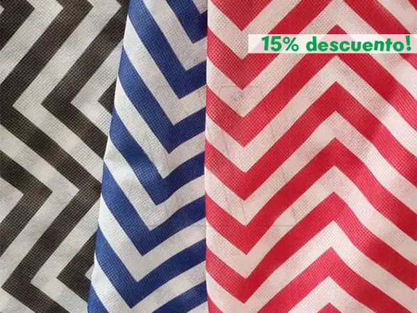 FLISELINA POLIPROPILENO CHEVRON 60GRS 1.50 X 50MTS