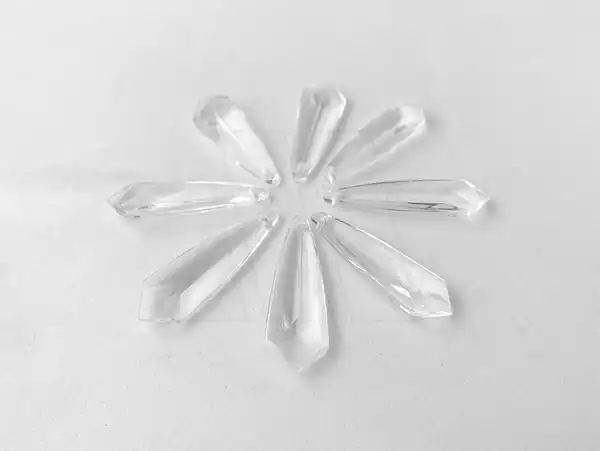 CAIREL ACRILICO CRISTAL 1,3CM X 4CM X 100GRS